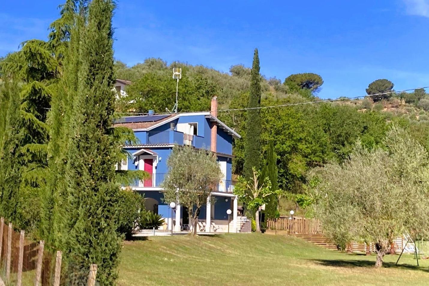 Apartmán La Casa Blu Mirabella Imbaccari Exteriér fotografie