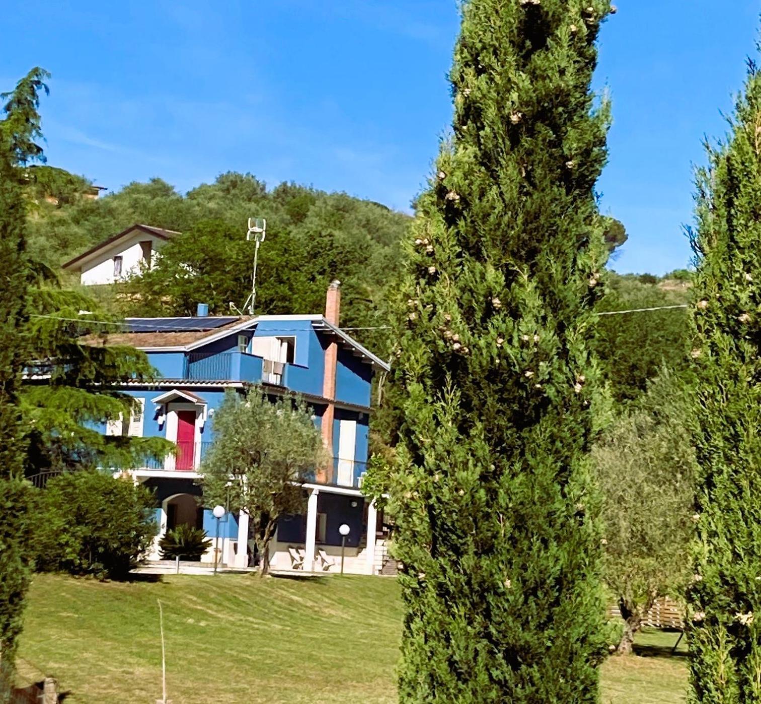 Apartmán La Casa Blu Mirabella Imbaccari Exteriér fotografie