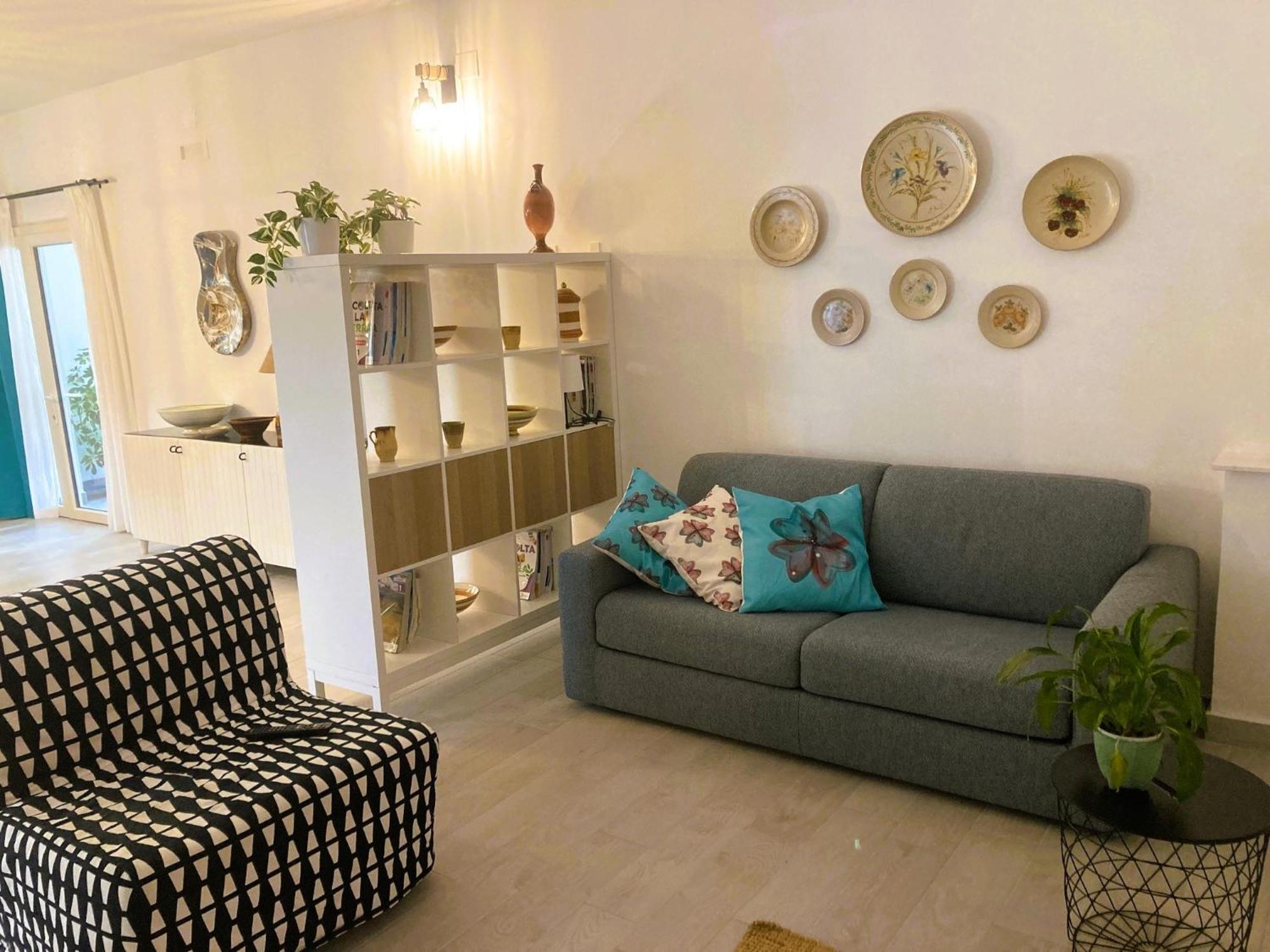 Apartmán La Casa Blu Mirabella Imbaccari Exteriér fotografie